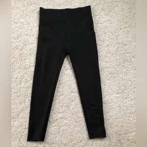 Loft Lou & Grey Black Ponte Side Pocket Legging size Medium